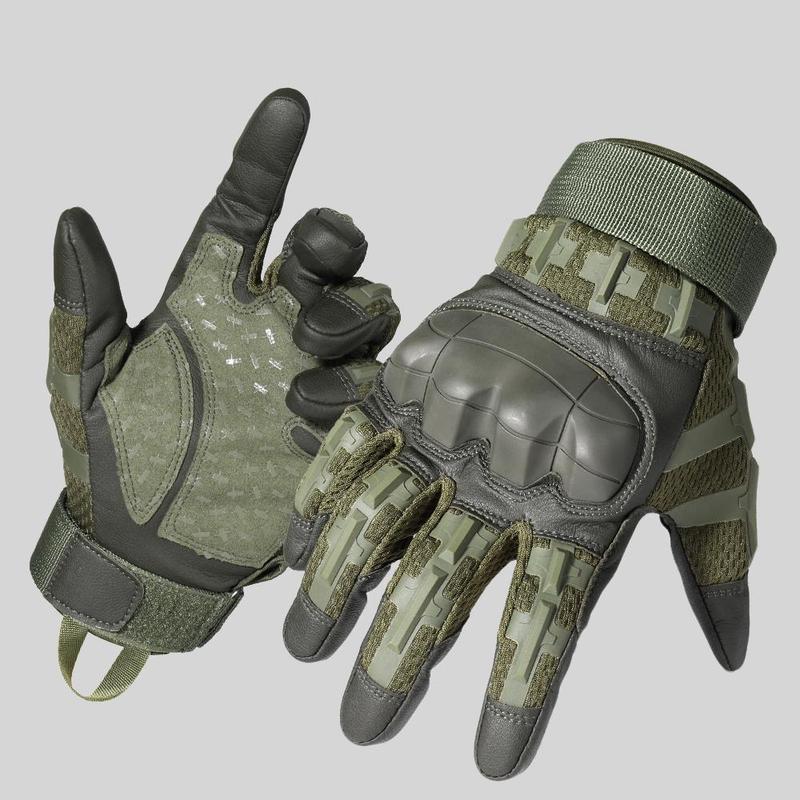 Outdoor Sports Gloves, High Sensitivity Touch Screen Pu Leather Outdoor Mountaineering Training Gloves, Hunting Cycling Sports Gloves, Tactical Gloves, Men Gifts Ideas, Gym Accessories, Hobbies Ideas, Running Essentials, Protective Gear