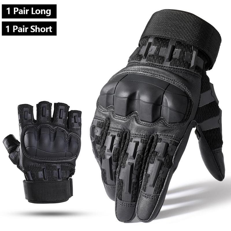 Outdoor Sports Gloves, High Sensitivity Touch Screen Pu Leather Outdoor Mountaineering Training Gloves, Hunting Cycling Sports Gloves, Tactical Gloves, Men Gifts Ideas, Gym Accessories, Hobbies Ideas, Running Essentials, Protective Gear